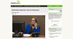 Desktop Screenshot of canadianentrepreneurtraining.com